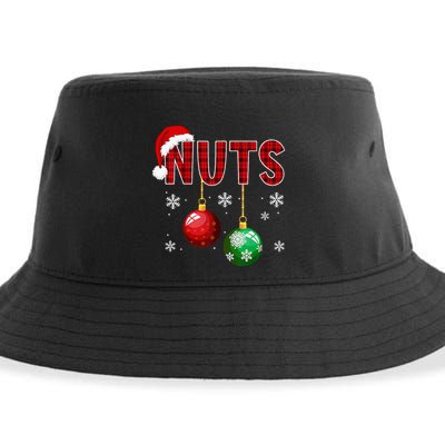 Funny Matching Chestnuts Christmas Couples Nuts Sustainable Bucket Hat