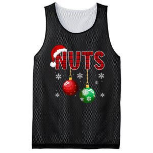 Funny Matching Chestnuts Christmas Couples Nuts Mesh Reversible Basketball Jersey Tank