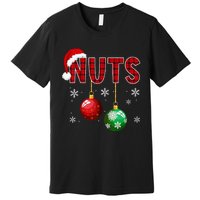 Funny Matching Chestnuts Christmas Couples Nuts Premium T-Shirt