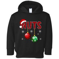 Funny Matching Chestnuts Christmas Couples Nuts Toddler Hoodie