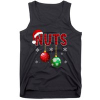 Funny Matching Chestnuts Christmas Couples Nuts Tank Top