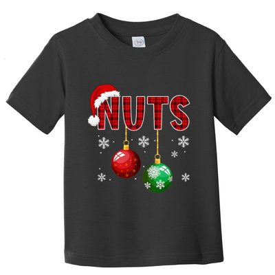 Funny Matching Chestnuts Christmas Couples Nuts Toddler T-Shirt