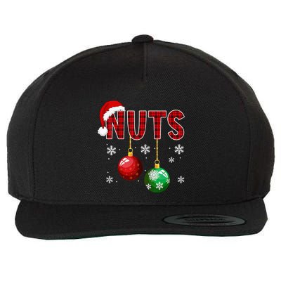 Funny Matching Chestnuts Christmas Couples Nuts Wool Snapback Cap