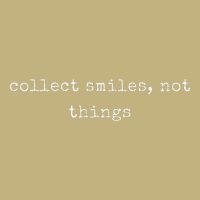 Funny Motivational Collect Smiles Not Things Cooling Performance Crew T-Shirt