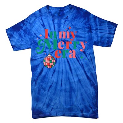 Funny Merry Christmas In My Merry Era Xmas Holiday Christmas  Tie-Dye T-Shirt