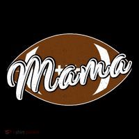 Football Mama, Cute Pee Wee League Mom Tee Flatbill Hat