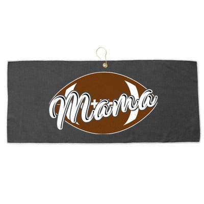 Football Mama, Cute Pee Wee League Mom Tee Large Microfiber Waffle Golf Towel