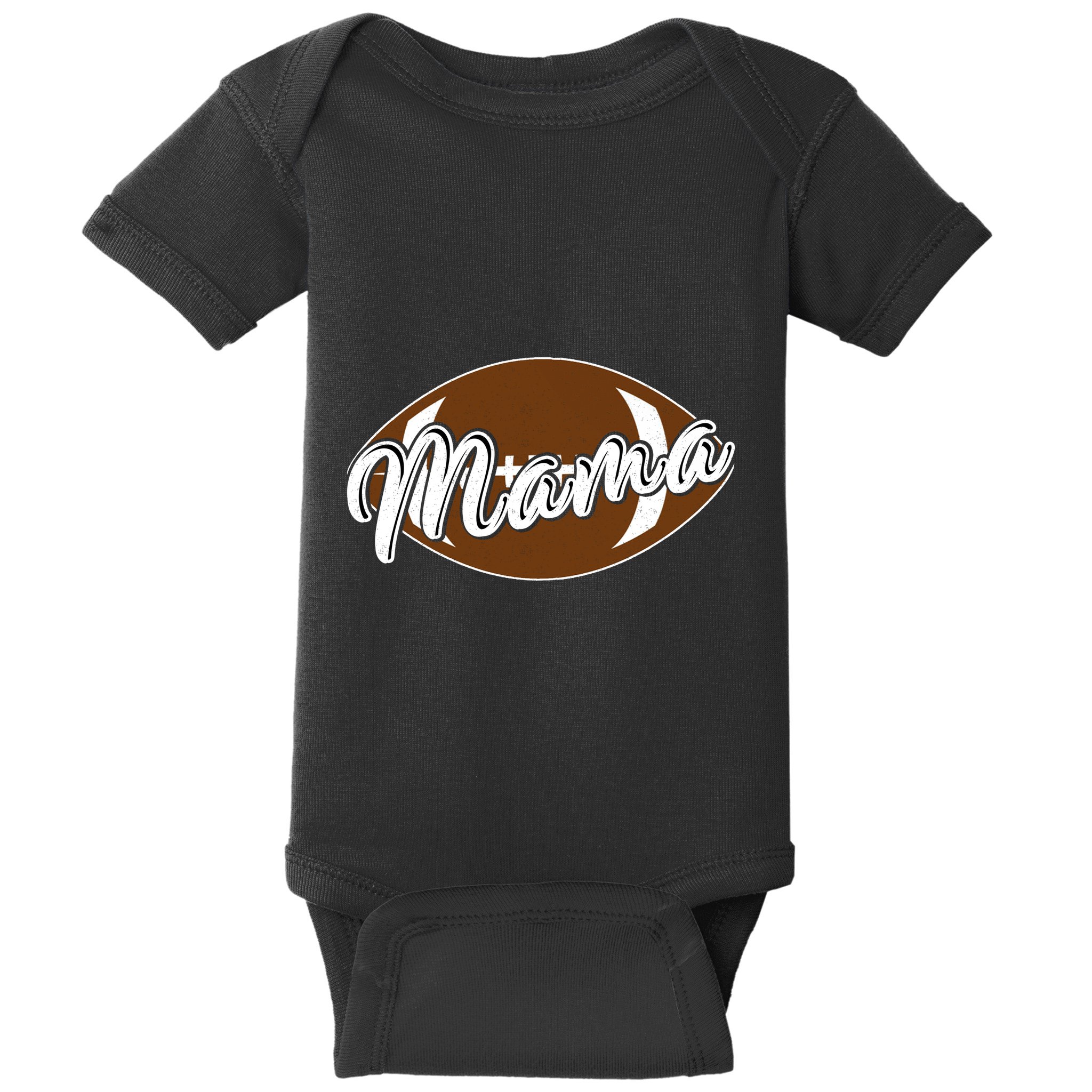 Football Mama, Cute Pee Wee League Mom Tee Baby Bodysuit