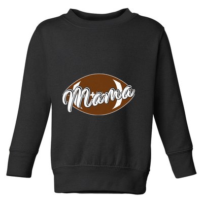 Football Mama, Cute Pee Wee League Mom Tee Toddler Sweatshirt