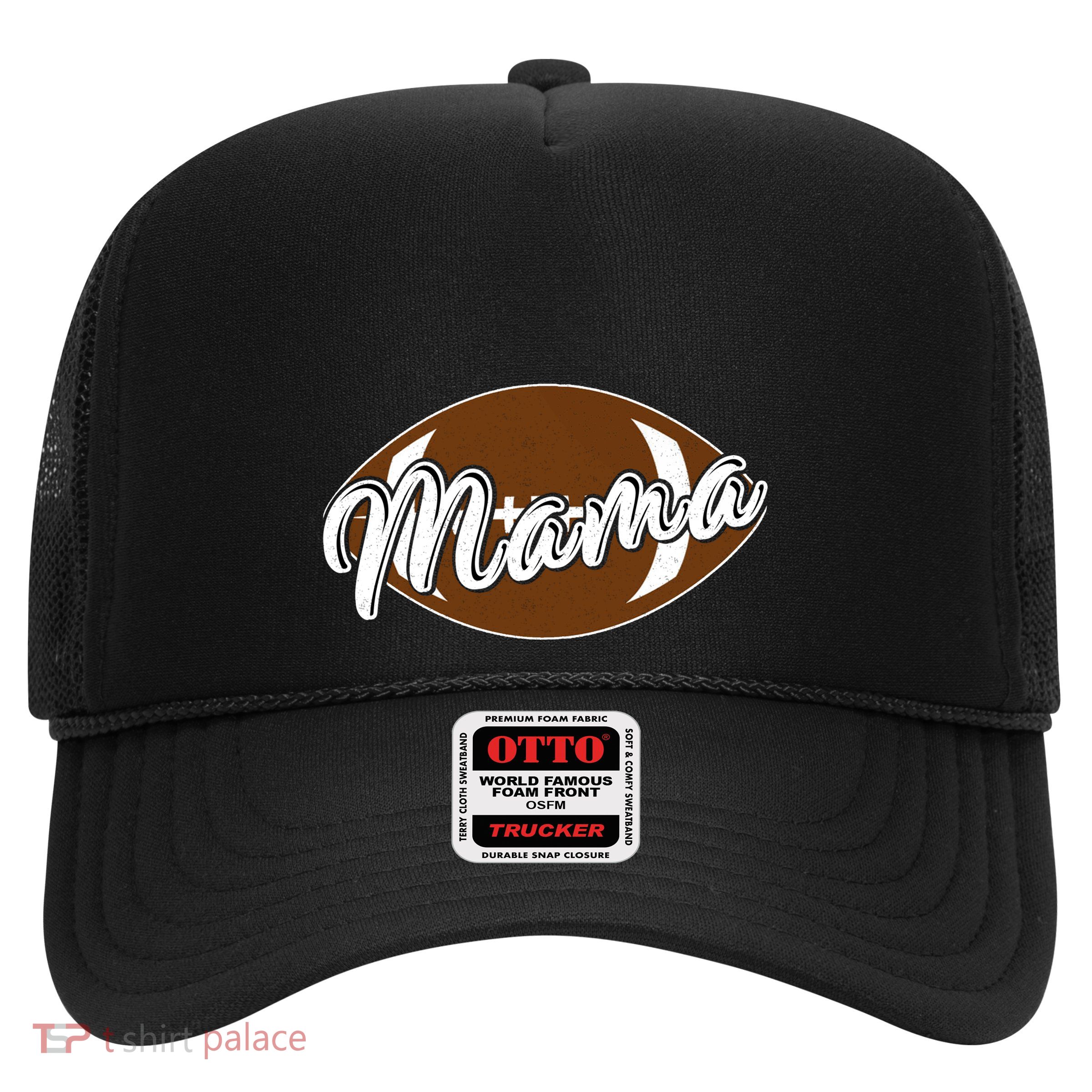 Football Mama, Cute Pee Wee League Mom Tee Trucker Hat