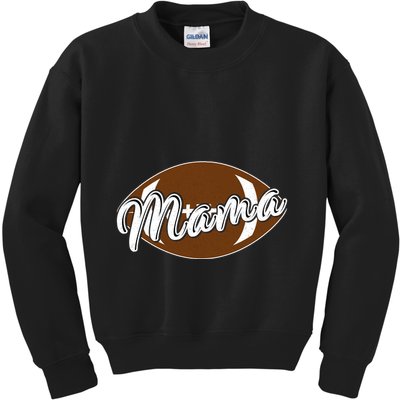 Football Mama, Cute Pee Wee League Mom Tee Kids Sweatshirt