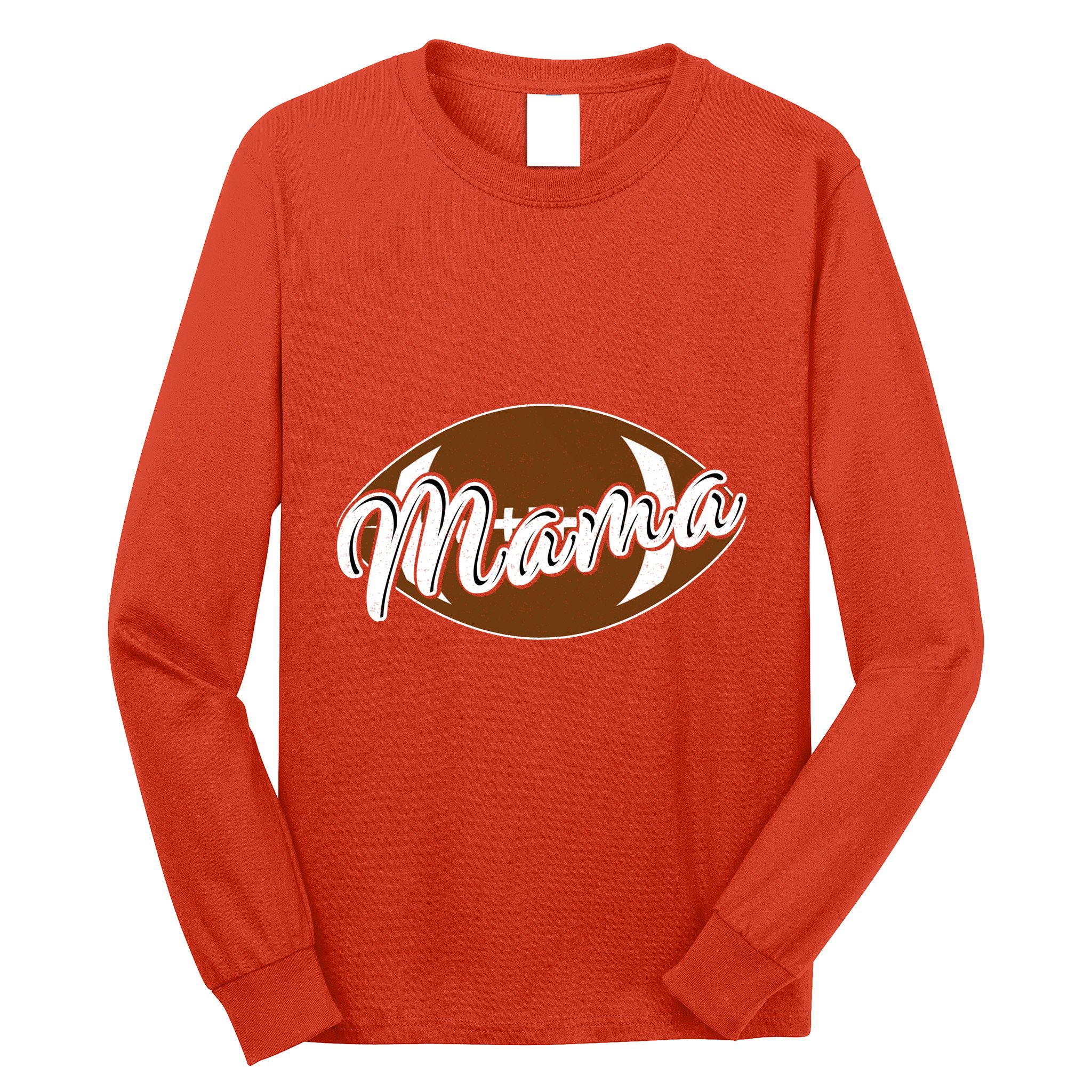 Football Mama, Cute Pee Wee League Mom Tee Long Sleeve Shirt