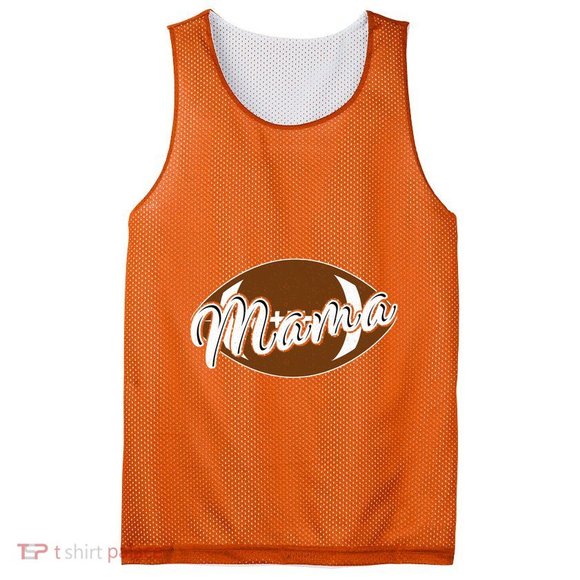 Football Mama, Cute Pee Wee League Mom Tee Mesh Reversible Basketball Jersey Tank