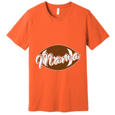 Football Mama, Cute Pee Wee League Mom Tee Premium T-Shirt