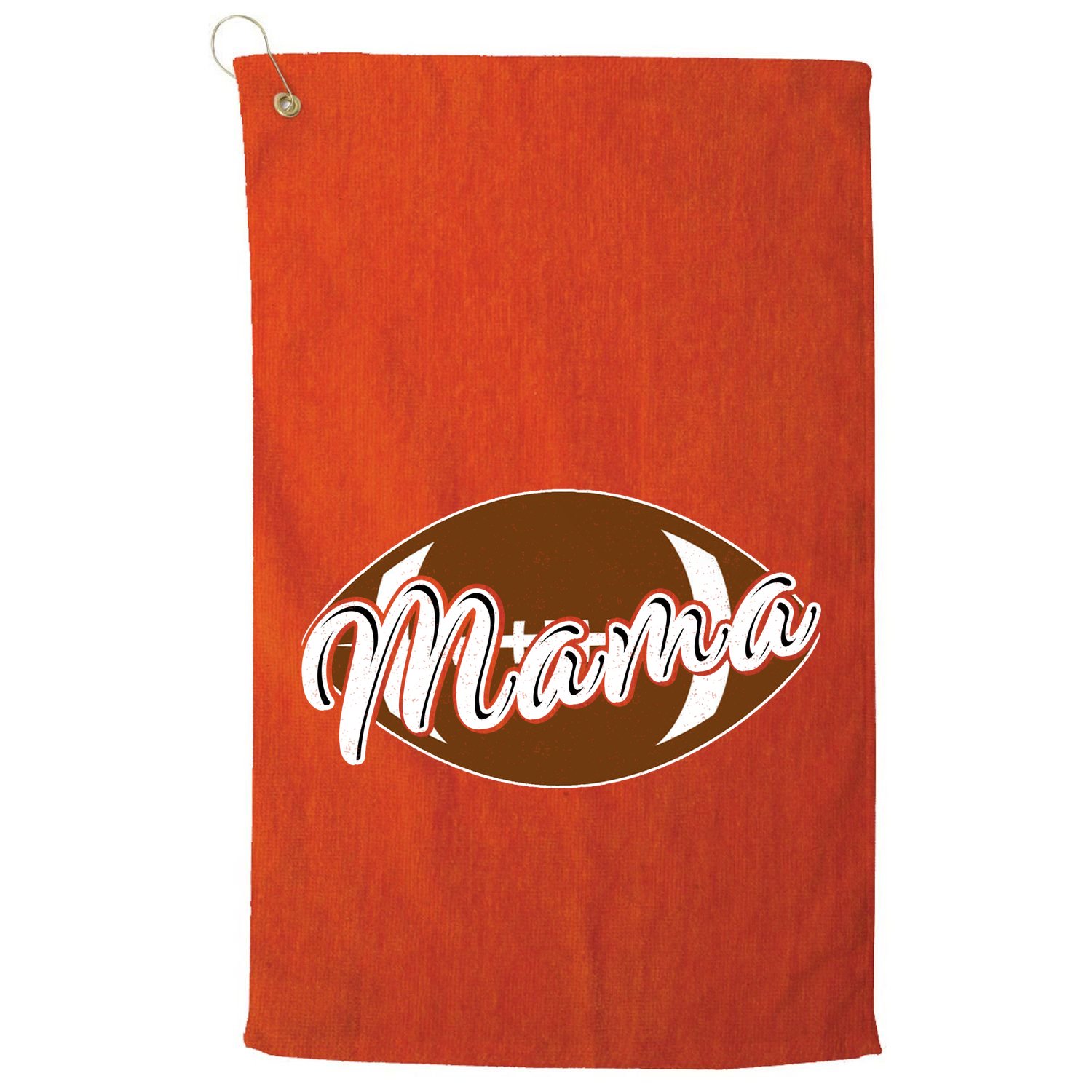 Football Mama, Cute Pee Wee League Mom Tee Golf Towel