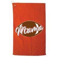 Football Mama, Cute Pee Wee League Mom Tee Platinum Collection Golf Towel