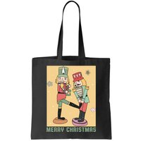 Funny Merry Christmas Nut Cracker Getting Nut Cracked Bag