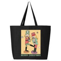 Funny Merry Christmas Nut Cracker Getting Nut Cracked 25L Jumbo Tote