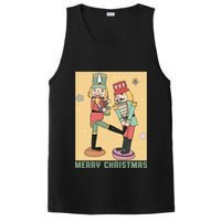 Funny Merry Christmas Nut Cracker Getting Nut Cracked PosiCharge Competitor Tank