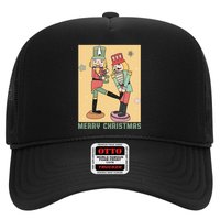 Funny Merry Christmas Nut Cracker Getting Nut Cracked Hat