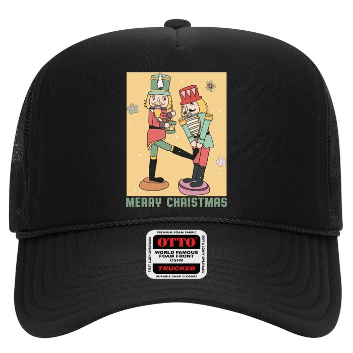 Funny Merry Christmas Nut Cracker Getting Nut Cracked Hat