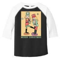 Funny Merry Christmas Nut Cracker Getting Nut Cracked Toddler Fine Jersey T-Shirt