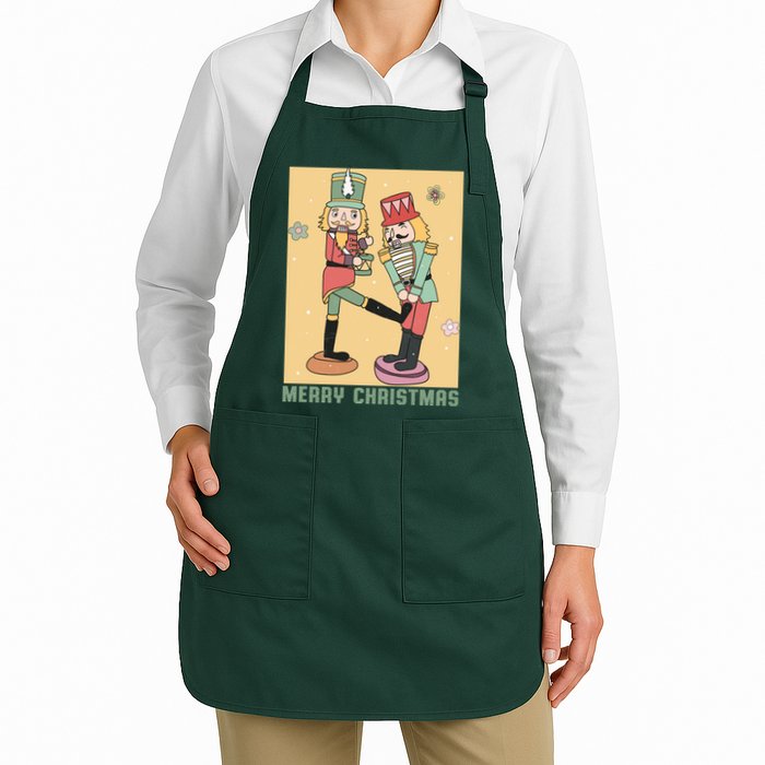 Funny Merry Christmas Nut Cracker Getting Nut Cracked Apron