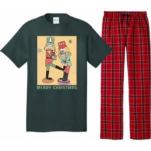 Funny Merry Christmas Nut Cracker Getting Nut Cracked Pajama Set