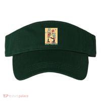 Funny Merry Christmas Nut Cracker Getting Nut Cracked Valucap Bio-Washed Visor