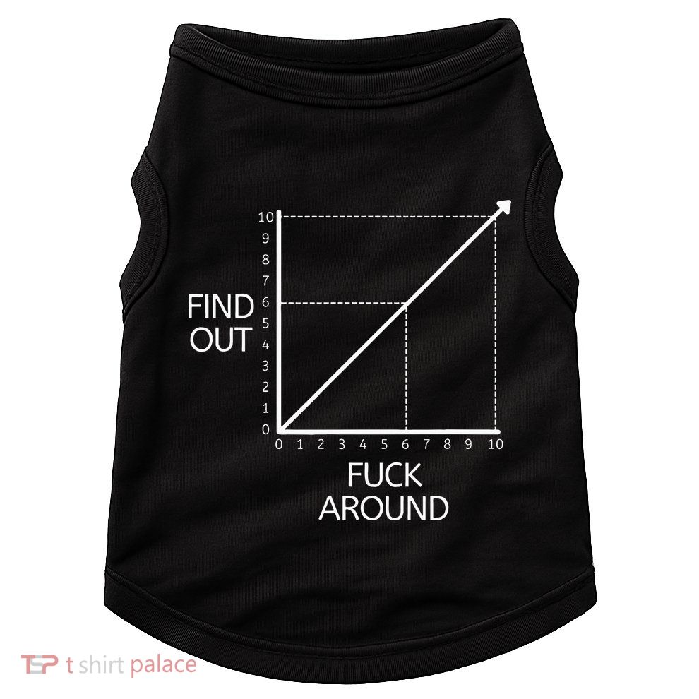 Funny Math Chart Joke Don't Mess Discover! Doggie Tank
