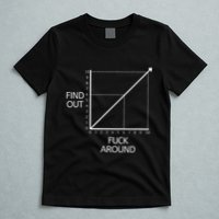 Funny Math Chart Joke Don't Mess Discover! T-Shirt