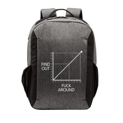 Funny Math Chart Joke Don't Mess Discover! Vector Backpack