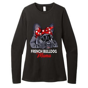 Frenchie Mama Cute French Bulldog Dog Mom Funny Womens Gift Womens CVC Long Sleeve Shirt