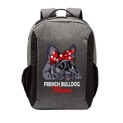 Frenchie Mama Cute French Bulldog Dog Mom Funny Womens Gift Vector Backpack