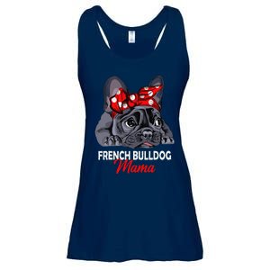 Frenchie Mama Cute French Bulldog Dog Mom Funny Womens Gift Ladies Essential Flowy Tank