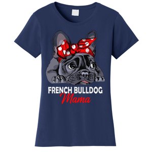 Frenchie Mama Cute French Bulldog Dog Mom Funny Womens Gift Women's T-Shirt