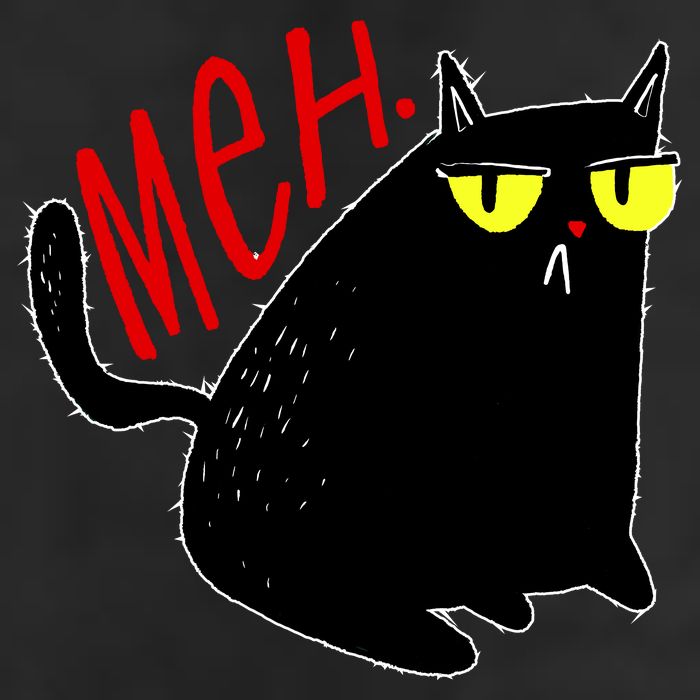 Funny Meh. Cat Meme For Cat Lovers Cool Comfort Performance Bucket Hat
