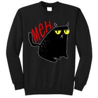 Funny Meh. Cat Meme For Cat Lovers Sweatshirt