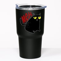 Funny Meh. Cat Meme For Cat Lovers Tumbler