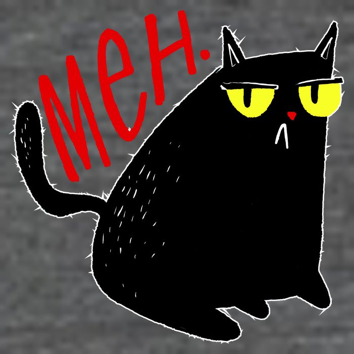 Funny Meh. Cat Meme For Cat Lovers Daily Commute Backpack