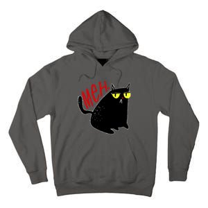 Funny Meh. Cat Meme For Cat Lovers Tall Hoodie