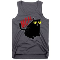 Funny Meh. Cat Meme For Cat Lovers Tank Top