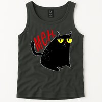 Funny Meh. Cat Meme For Cat Lovers Tank Top