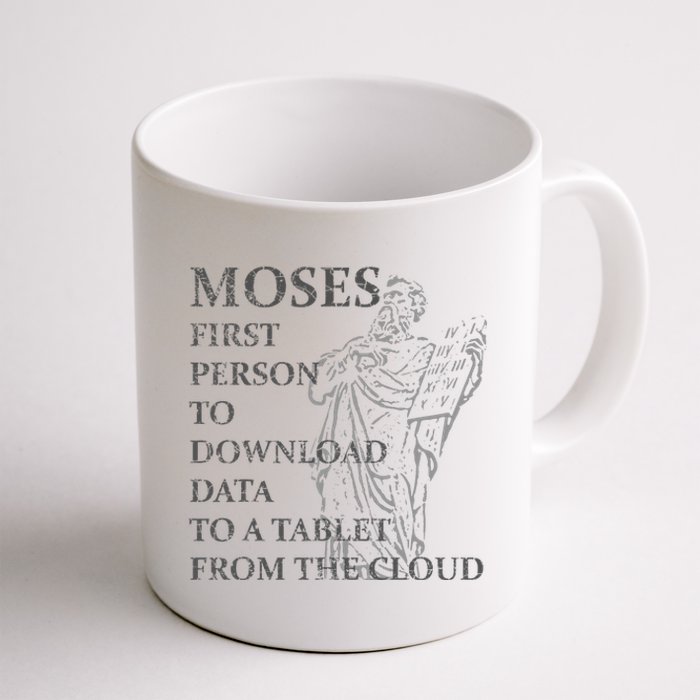 Funny Moses Christian Praise Commandments Humor Coffee Mug