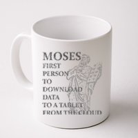 Funny Moses Christian Praise Commandments Humor Coffee Mug