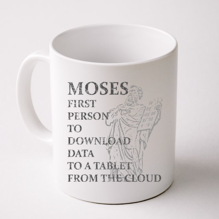 Funny Moses Christian Praise Commandments Humor Coffee Mug