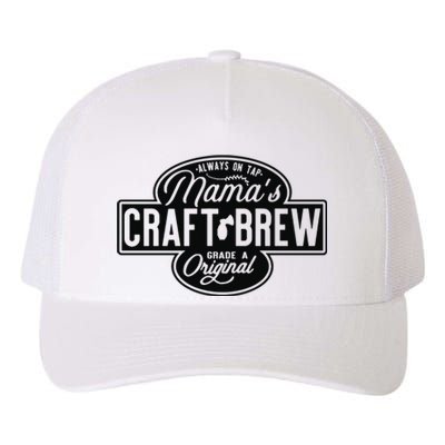 Funny Mamas Craft Brew Yupoong Adult 5-Panel Trucker Hat