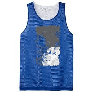 Full Moon Crow Gloomy Forest Costume Awesome Halloween Gift Mesh Reversible Basketball Jersey Tank