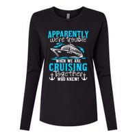 Family Matching Cruise Vacation Cruising Cruise Family Womens Cotton Relaxed Long Sleeve T-Shirt