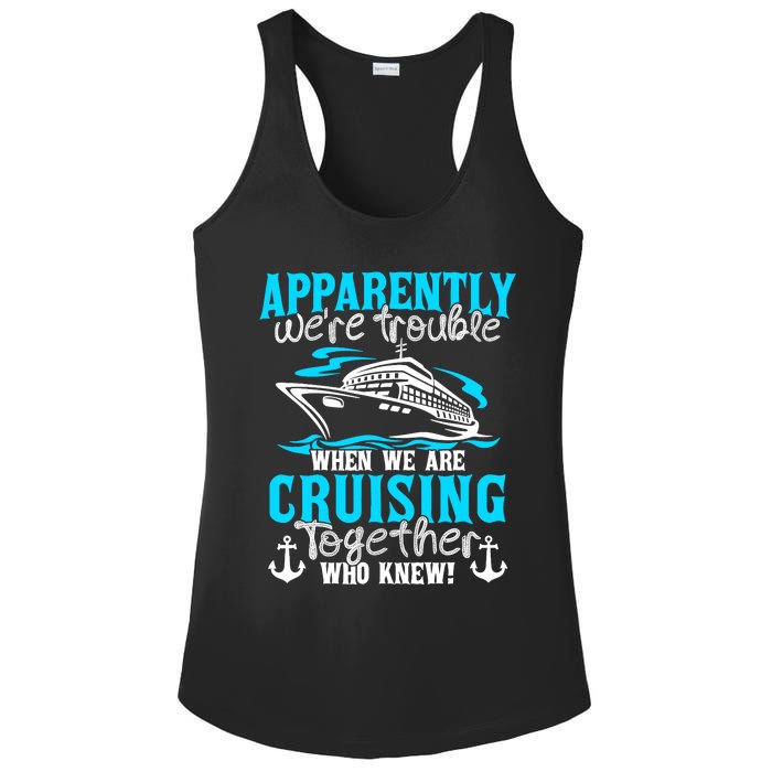 Family Matching Cruise Vacation Cruising Cruise Family Ladies PosiCharge Competitor Racerback Tank